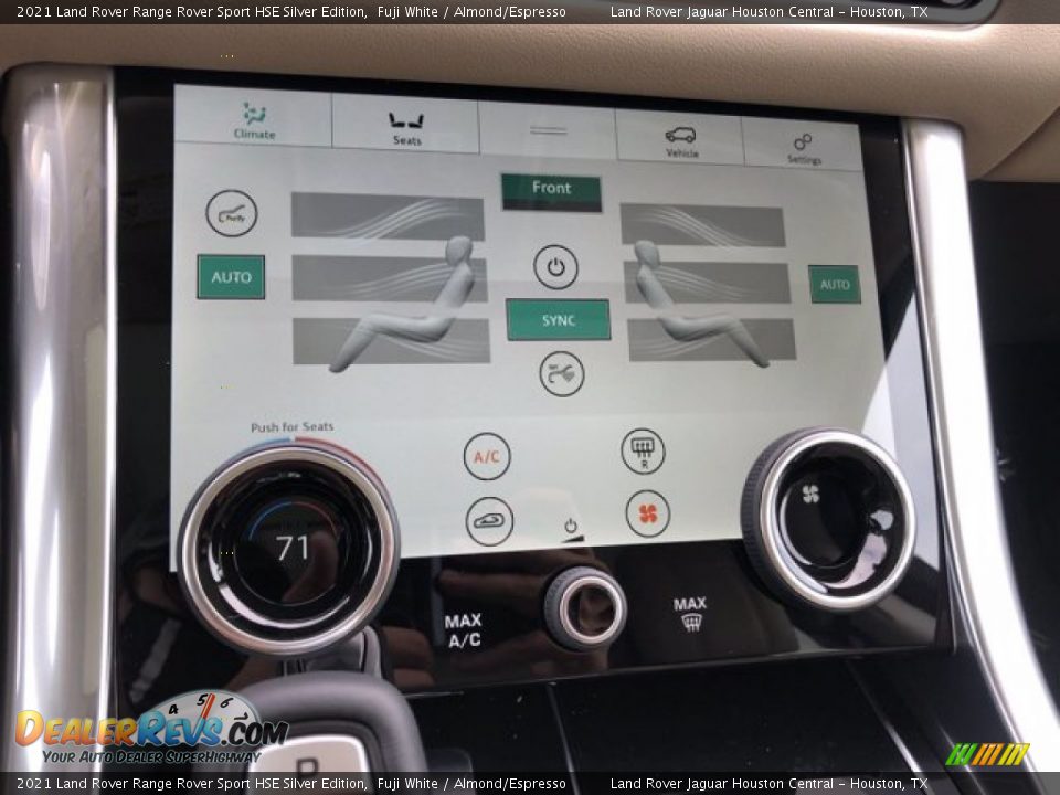 Controls of 2021 Land Rover Range Rover Sport HSE Silver Edition Photo #27