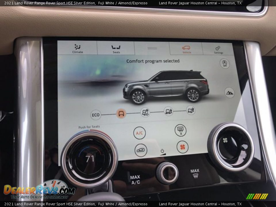 Controls of 2021 Land Rover Range Rover Sport HSE Silver Edition Photo #29