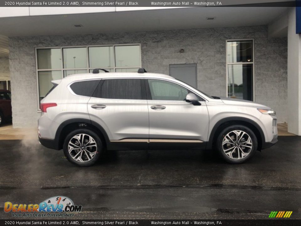 2020 Hyundai Santa Fe Limited 2.0 AWD Shimmering Silver Pearl / Black Photo #2