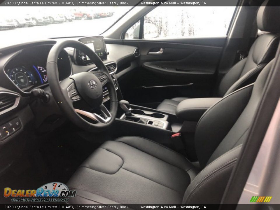 2020 Hyundai Santa Fe Limited 2.0 AWD Shimmering Silver Pearl / Black Photo #6