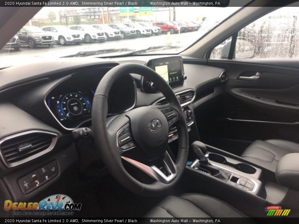 2020 Hyundai Santa Fe Limited 2.0 AWD Shimmering Silver Pearl / Black Photo #7
