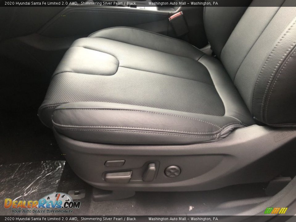 2020 Hyundai Santa Fe Limited 2.0 AWD Shimmering Silver Pearl / Black Photo #9
