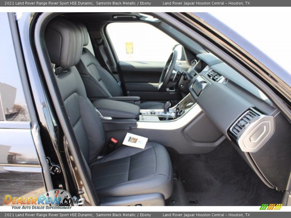 2021 Land Rover Range Rover Sport HSE Dynamic Santorini Black Metallic / Ebony Photo #3