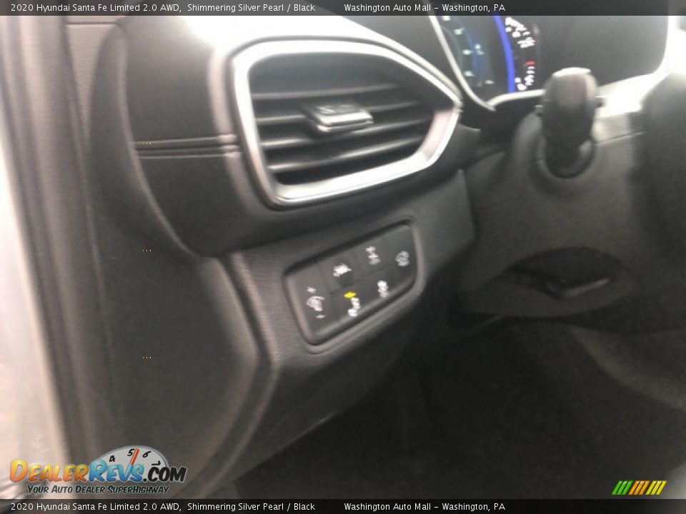 2020 Hyundai Santa Fe Limited 2.0 AWD Shimmering Silver Pearl / Black Photo #10