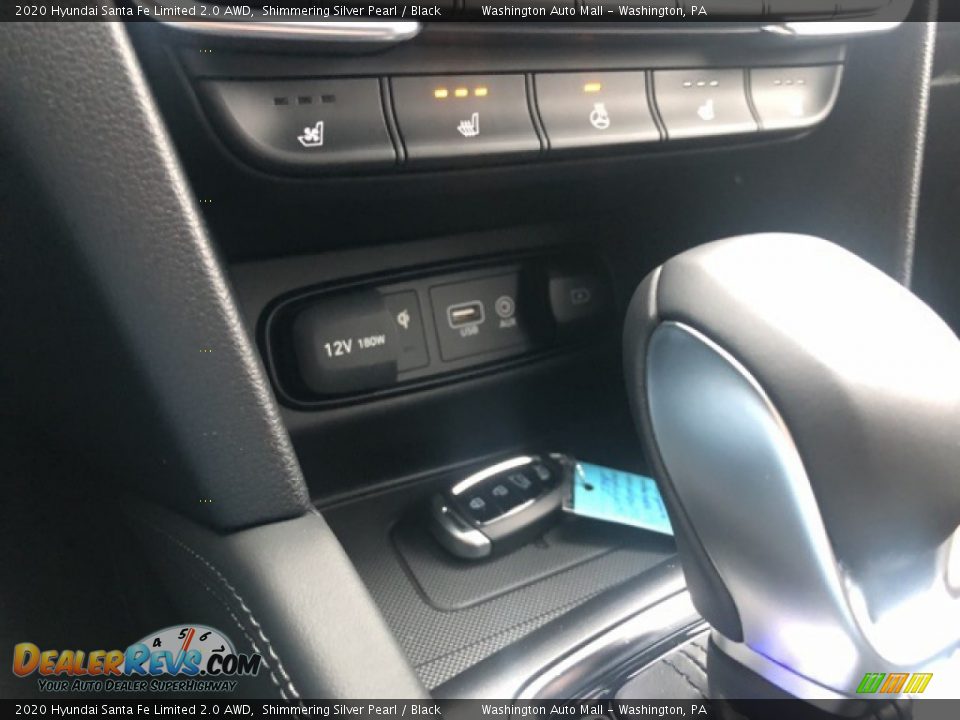 2020 Hyundai Santa Fe Limited 2.0 AWD Shimmering Silver Pearl / Black Photo #16