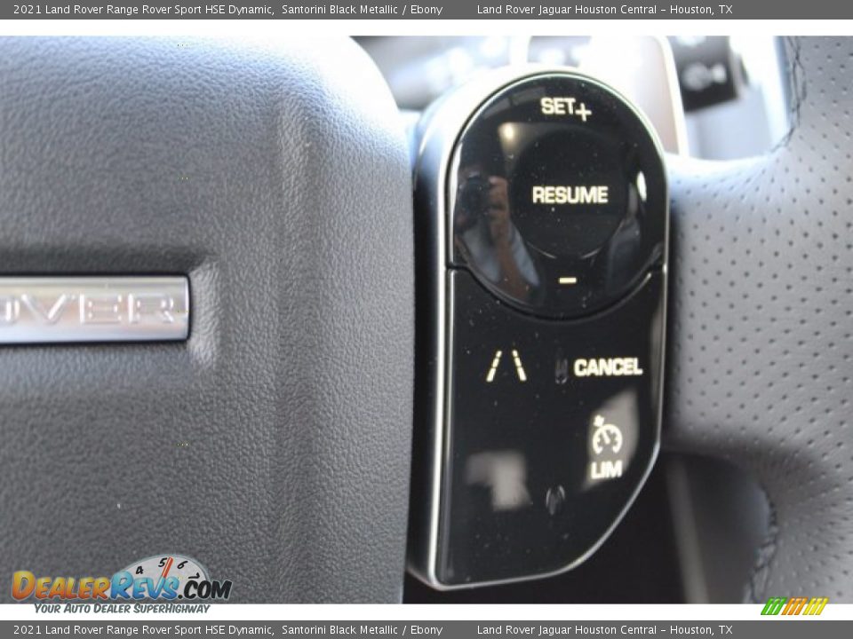 2021 Land Rover Range Rover Sport HSE Dynamic Santorini Black Metallic / Ebony Photo #22