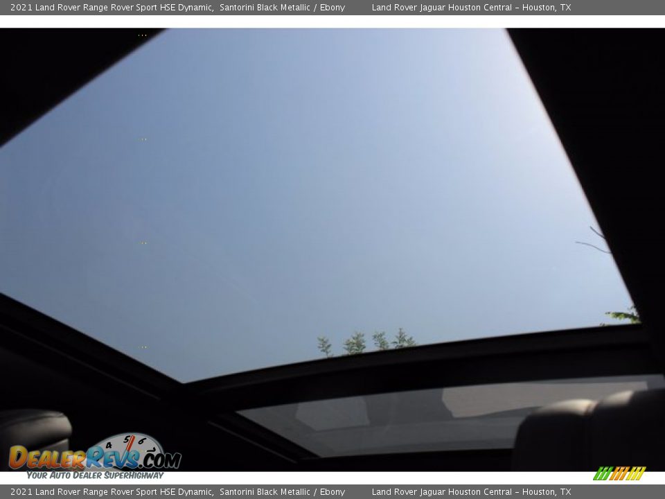 2021 Land Rover Range Rover Sport HSE Dynamic Santorini Black Metallic / Ebony Photo #24