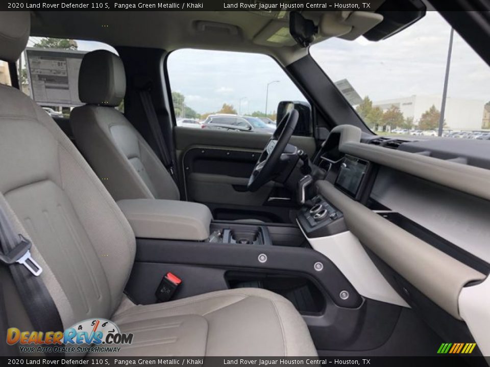 2020 Land Rover Defender 110 S Pangea Green Metallic / Khaki Photo #4