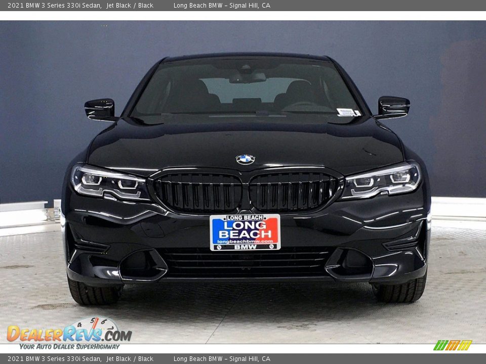 2021 BMW 3 Series 330i Sedan Jet Black / Black Photo #2