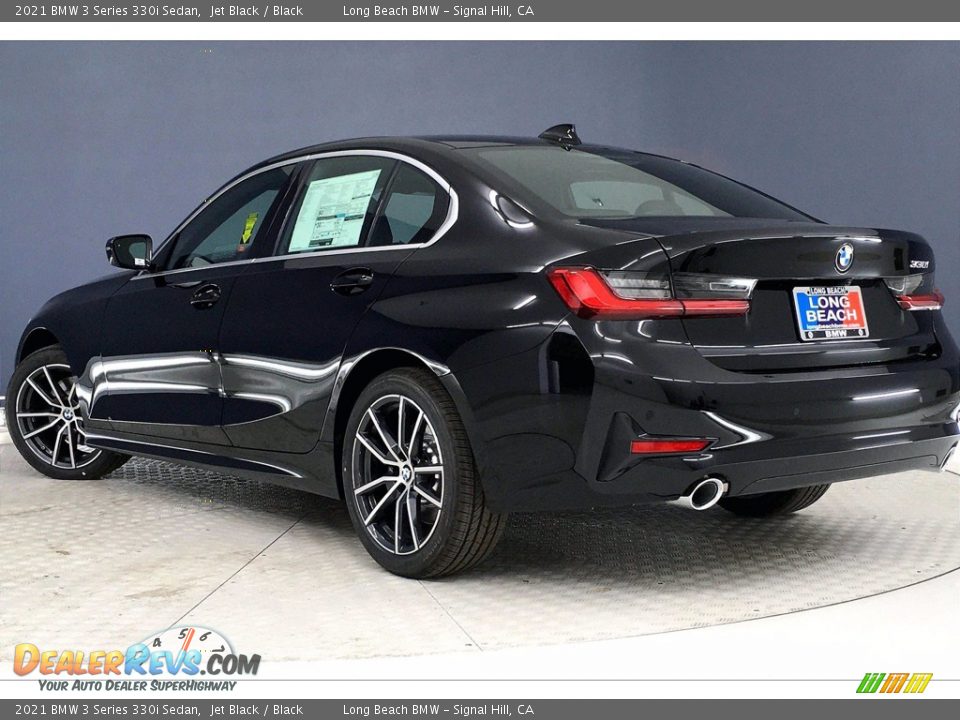 2021 BMW 3 Series 330i Sedan Jet Black / Black Photo #3