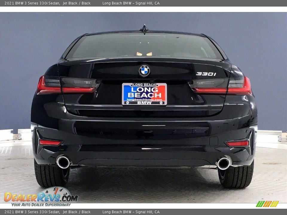 2021 BMW 3 Series 330i Sedan Jet Black / Black Photo #4