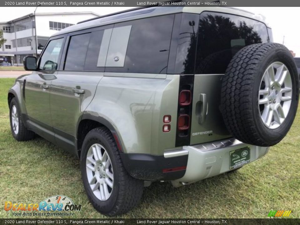 2020 Land Rover Defender 110 S Pangea Green Metallic / Khaki Photo #12