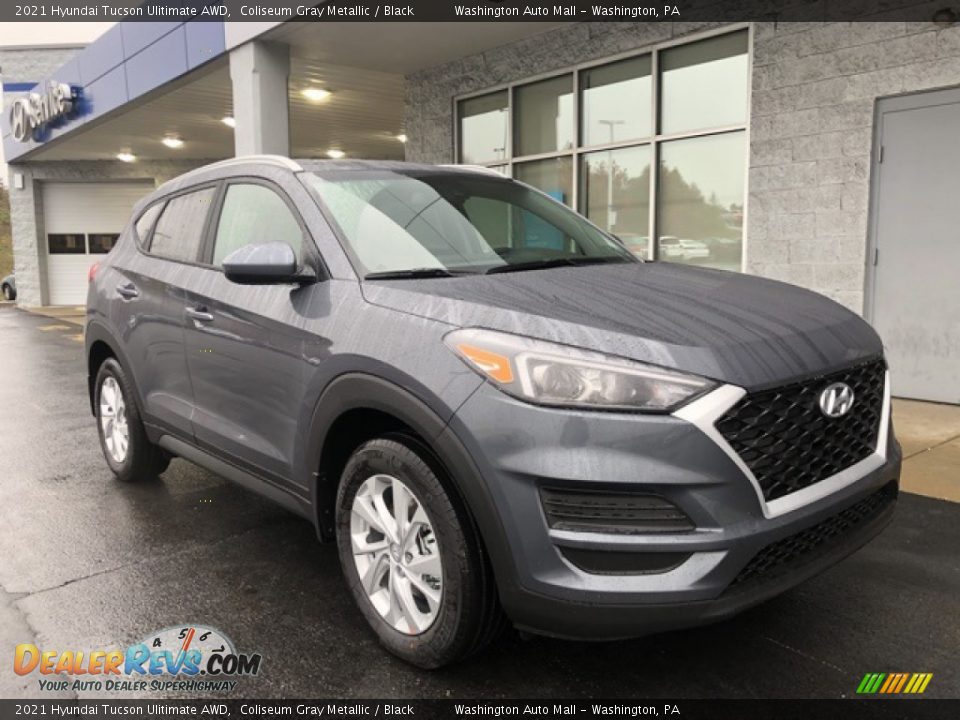 2021 Hyundai Tucson Ulitimate AWD Coliseum Gray Metallic / Black Photo #1