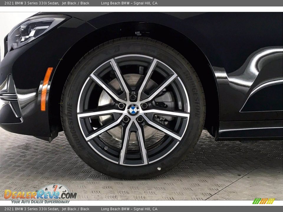 2021 BMW 3 Series 330i Sedan Jet Black / Black Photo #12