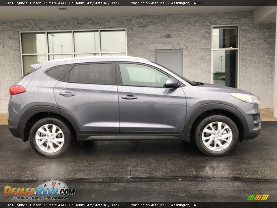 2021 Hyundai Tucson Ulitimate AWD Coliseum Gray Metallic / Black Photo #2