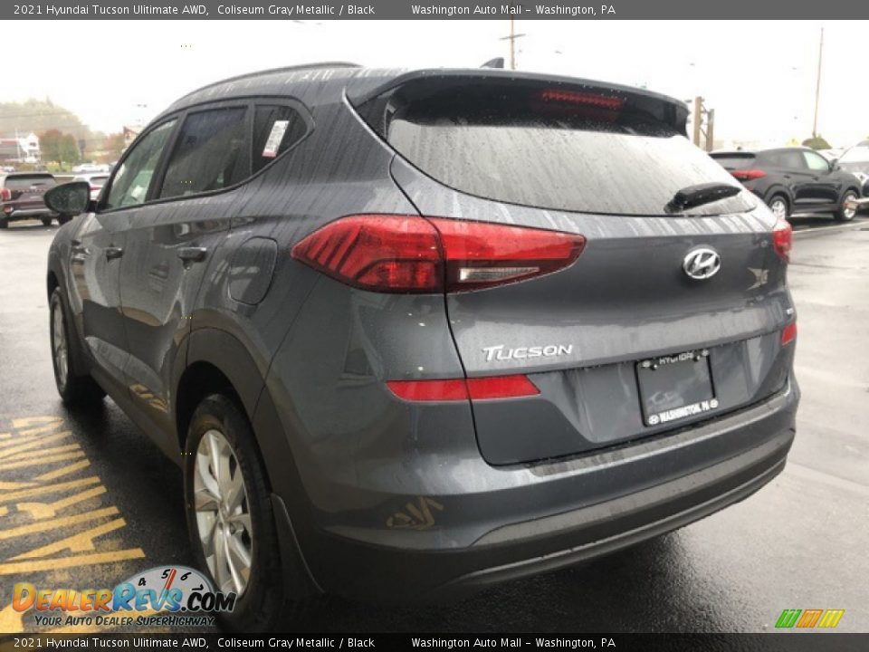 2021 Hyundai Tucson Ulitimate AWD Coliseum Gray Metallic / Black Photo #3