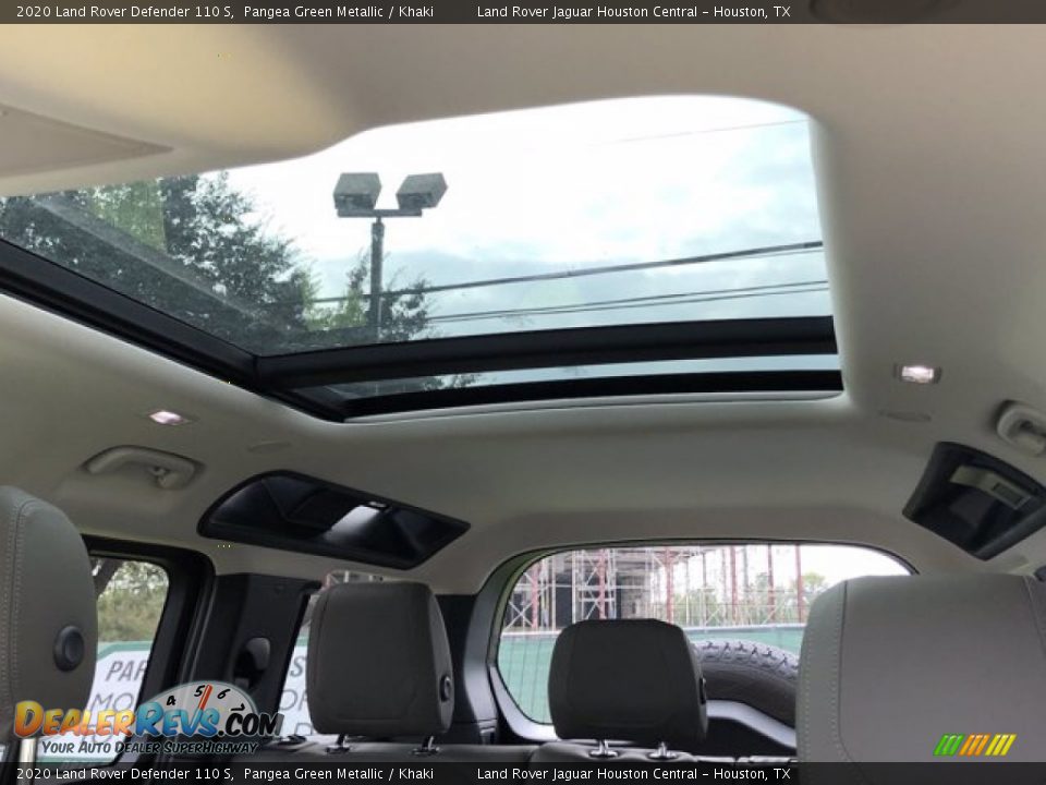 2020 Land Rover Defender 110 S Pangea Green Metallic / Khaki Photo #25