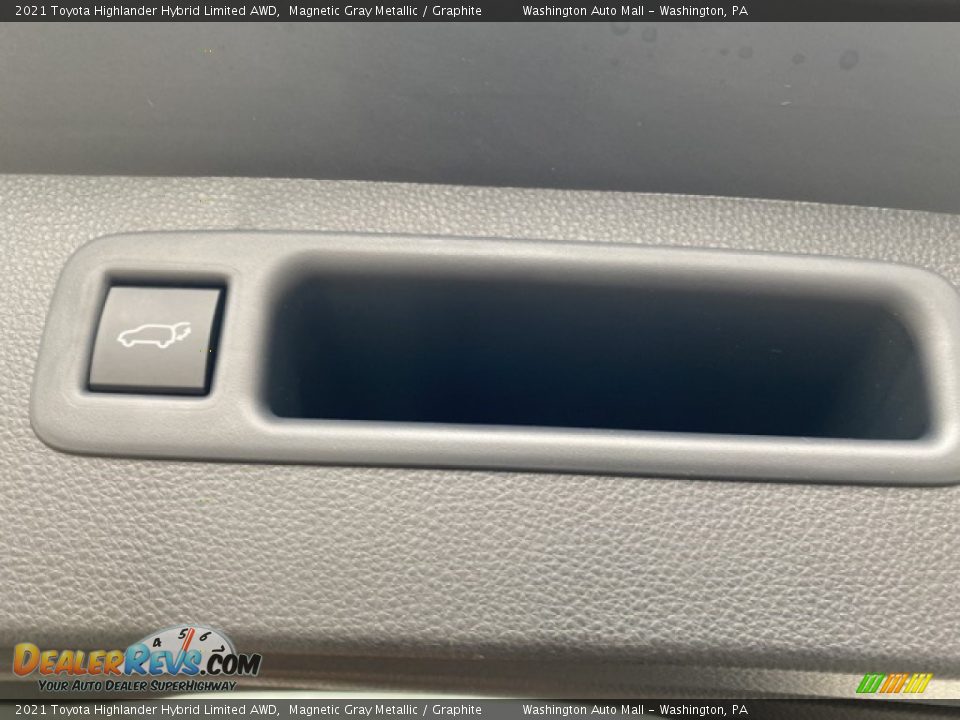 2021 Toyota Highlander Hybrid Limited AWD Magnetic Gray Metallic / Graphite Photo #34