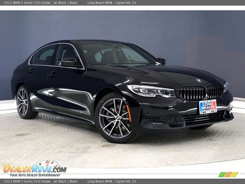2021 BMW 3 Series 330i Sedan Jet Black / Black Photo #19