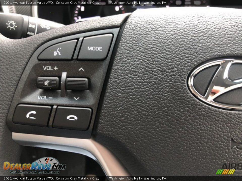 2021 Hyundai Tucson Value AWD Coliseum Gray Metallic / Gray Photo #11