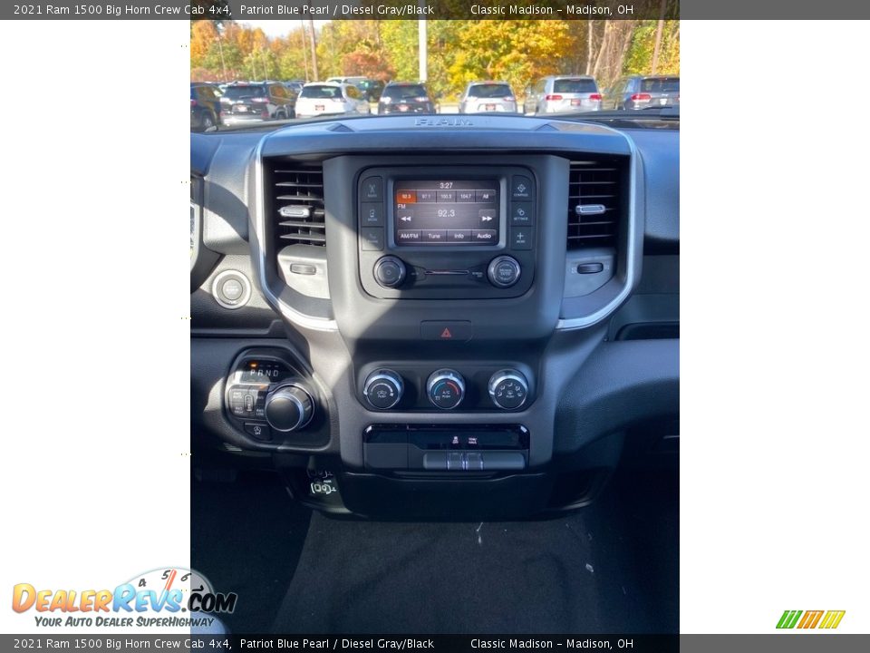 2021 Ram 1500 Big Horn Crew Cab 4x4 Patriot Blue Pearl / Diesel Gray/Black Photo #10