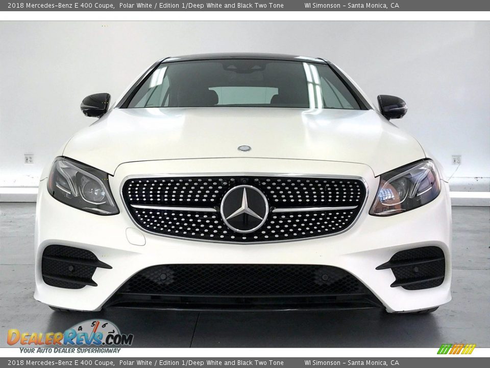 Polar White 2018 Mercedes-Benz E 400 Coupe Photo #2