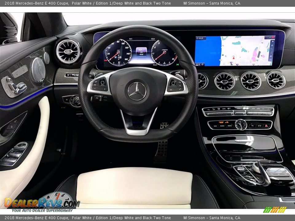 Dashboard of 2018 Mercedes-Benz E 400 Coupe Photo #4