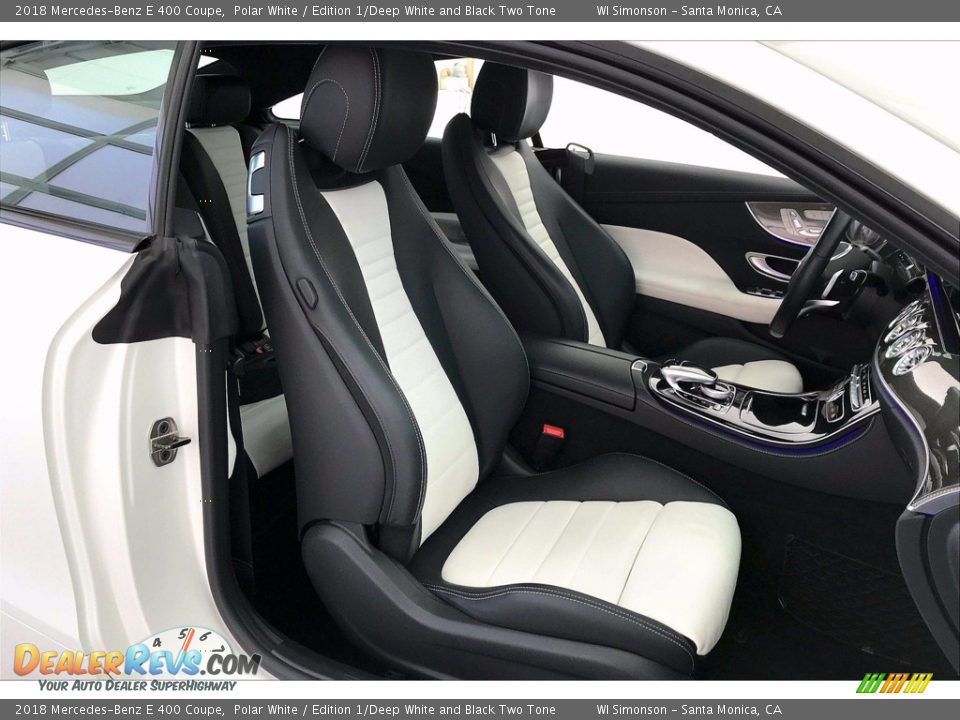 Front Seat of 2018 Mercedes-Benz E 400 Coupe Photo #6