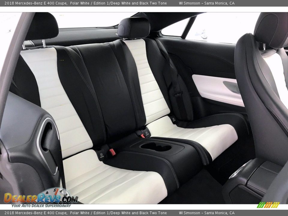 Rear Seat of 2018 Mercedes-Benz E 400 Coupe Photo #19