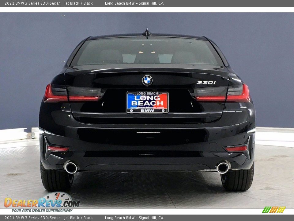 2021 BMW 3 Series 330i Sedan Jet Black / Black Photo #4