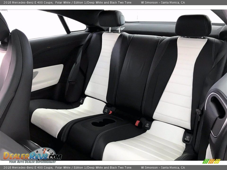 Rear Seat of 2018 Mercedes-Benz E 400 Coupe Photo #20