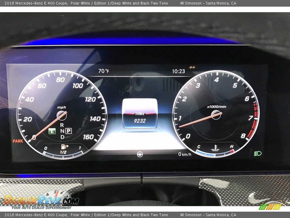 2018 Mercedes-Benz E 400 Coupe Gauges Photo #23