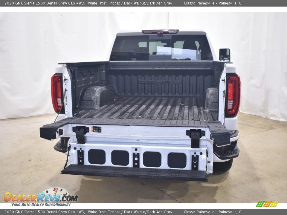 2020 GMC Sierra 1500 Denali Crew Cab 4WD White Frost Tricoat / Dark Walnut/Dark Ash Gray Photo #11