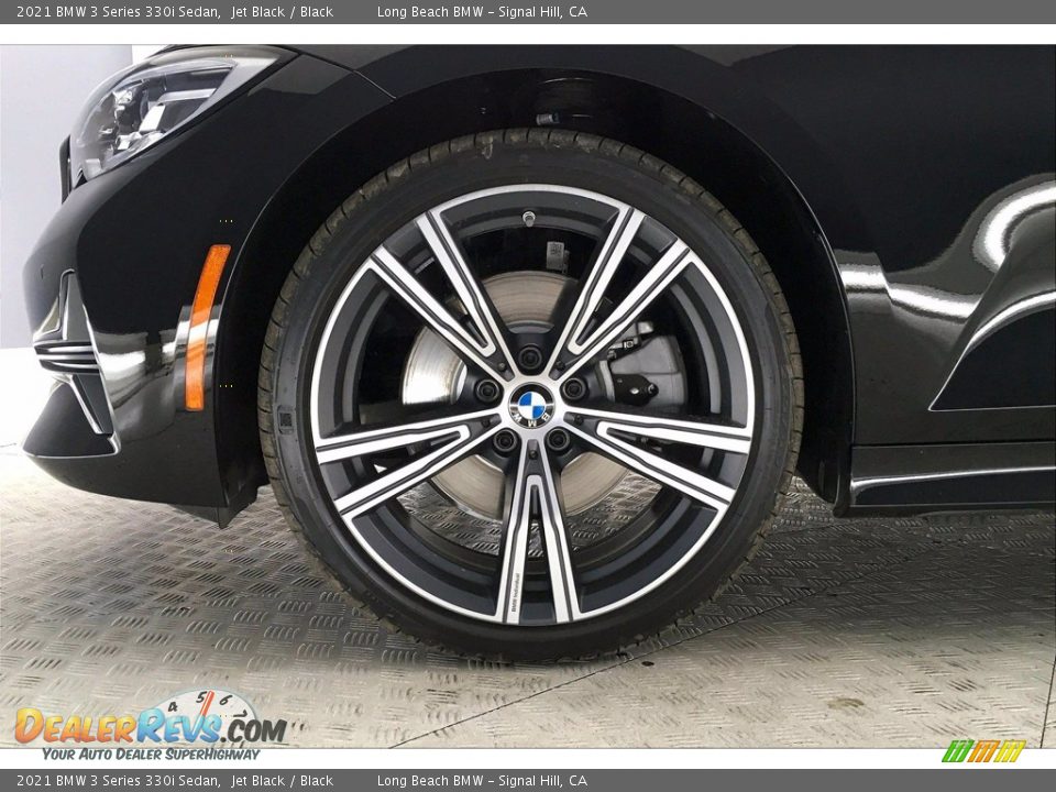 2021 BMW 3 Series 330i Sedan Jet Black / Black Photo #12