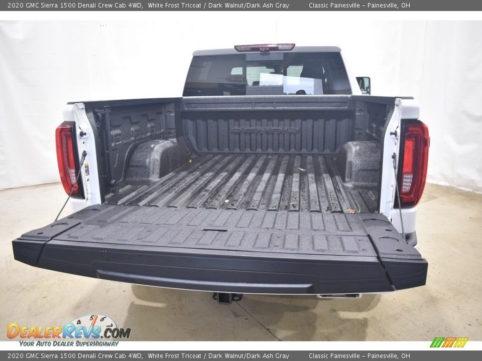 2020 GMC Sierra 1500 Denali Crew Cab 4WD White Frost Tricoat / Dark Walnut/Dark Ash Gray Photo #12