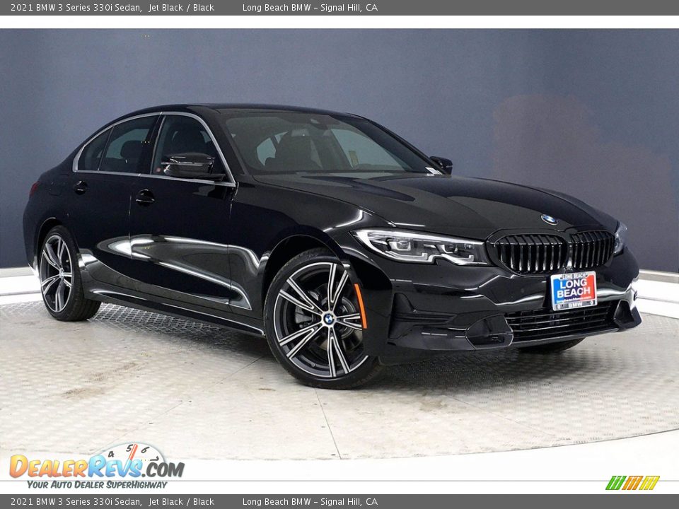 2021 BMW 3 Series 330i Sedan Jet Black / Black Photo #19