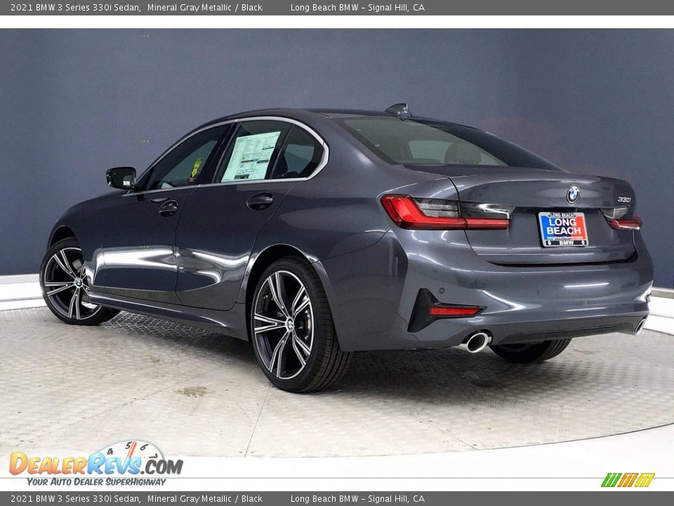 2021 BMW 3 Series 330i Sedan Mineral Gray Metallic / Black Photo #3