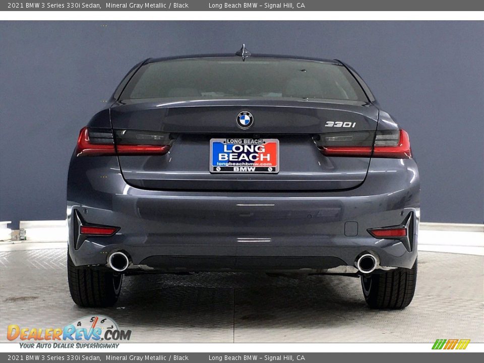 2021 BMW 3 Series 330i Sedan Mineral Gray Metallic / Black Photo #4