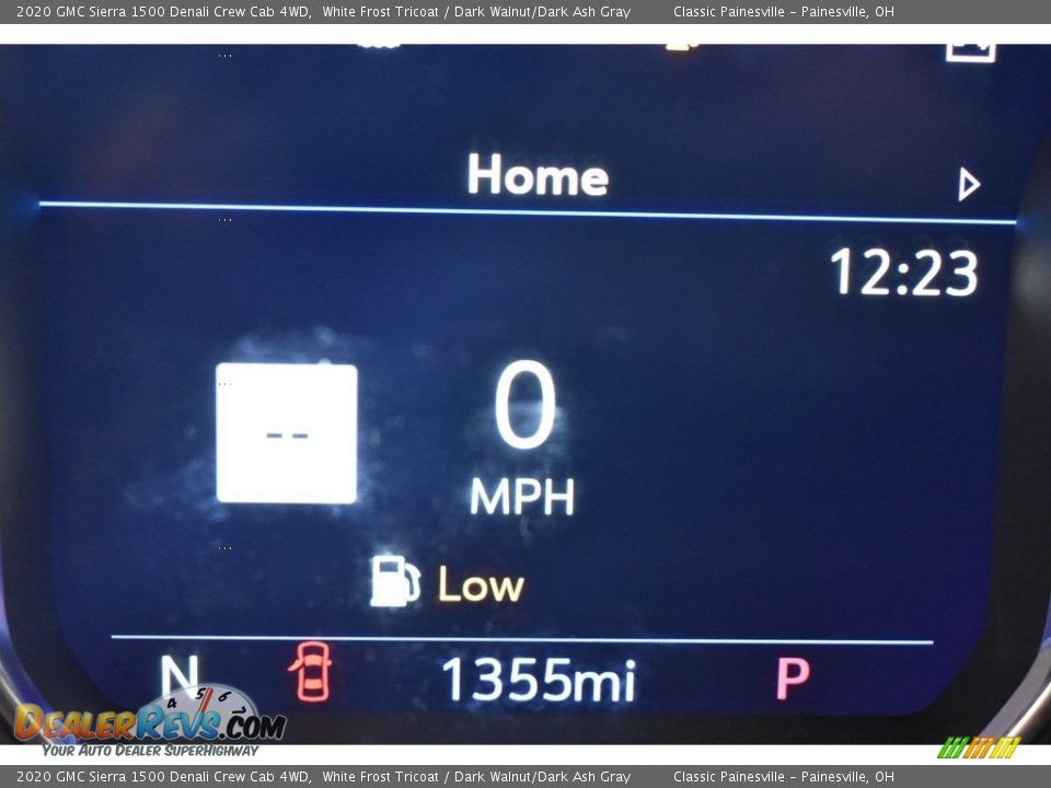 2020 GMC Sierra 1500 Denali Crew Cab 4WD White Frost Tricoat / Dark Walnut/Dark Ash Gray Photo #29