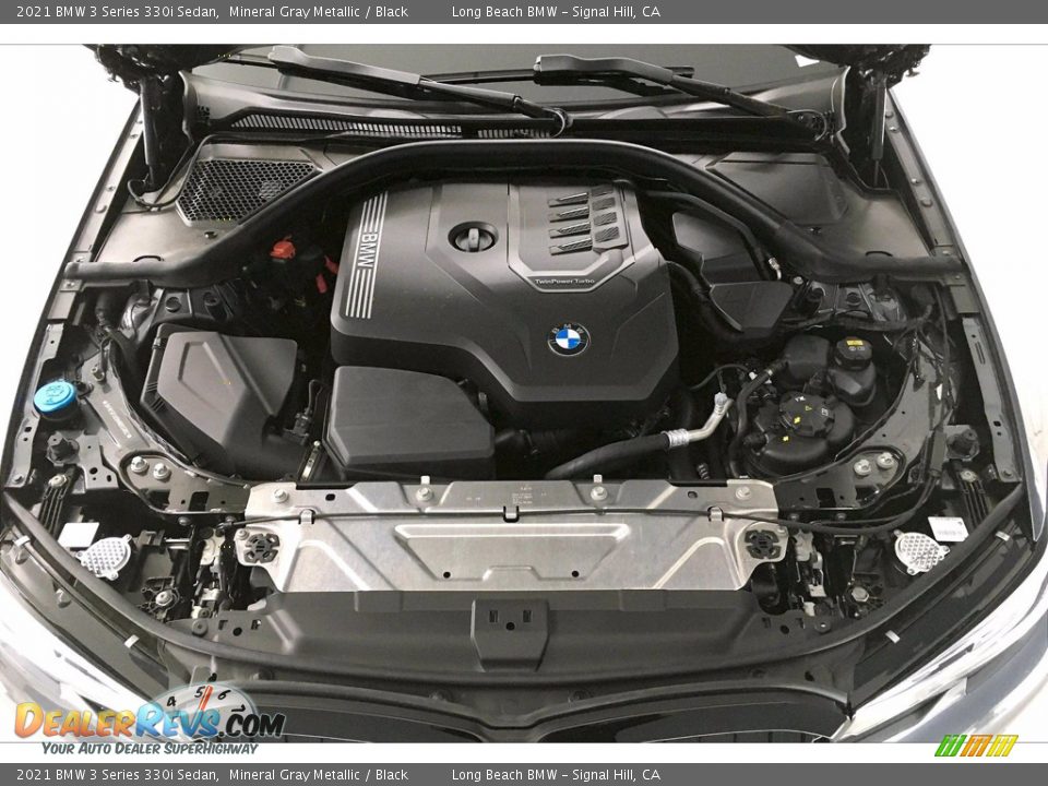 2021 BMW 3 Series 330i Sedan Mineral Gray Metallic / Black Photo #10