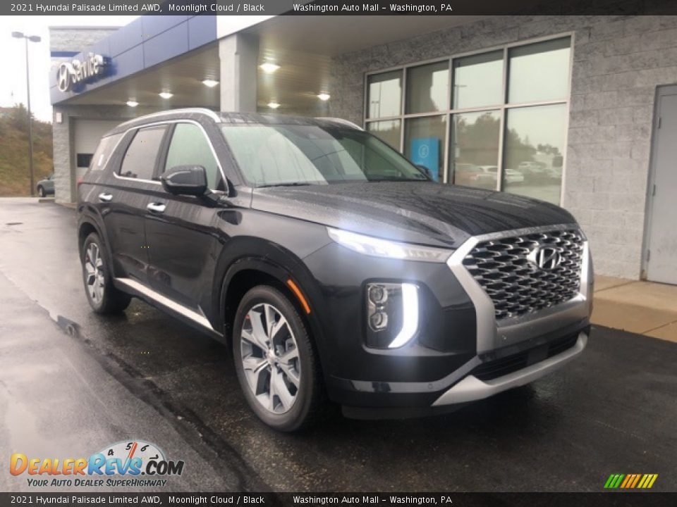 2021 Hyundai Palisade Limited AWD Moonlight Cloud / Black Photo #1