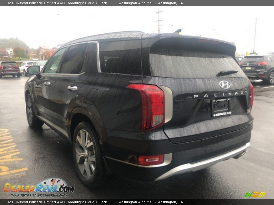 2021 Hyundai Palisade Limited AWD Moonlight Cloud / Black Photo #4