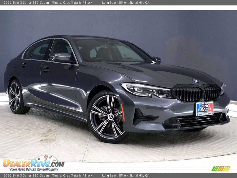 2021 BMW 3 Series 330i Sedan Mineral Gray Metallic / Black Photo #19