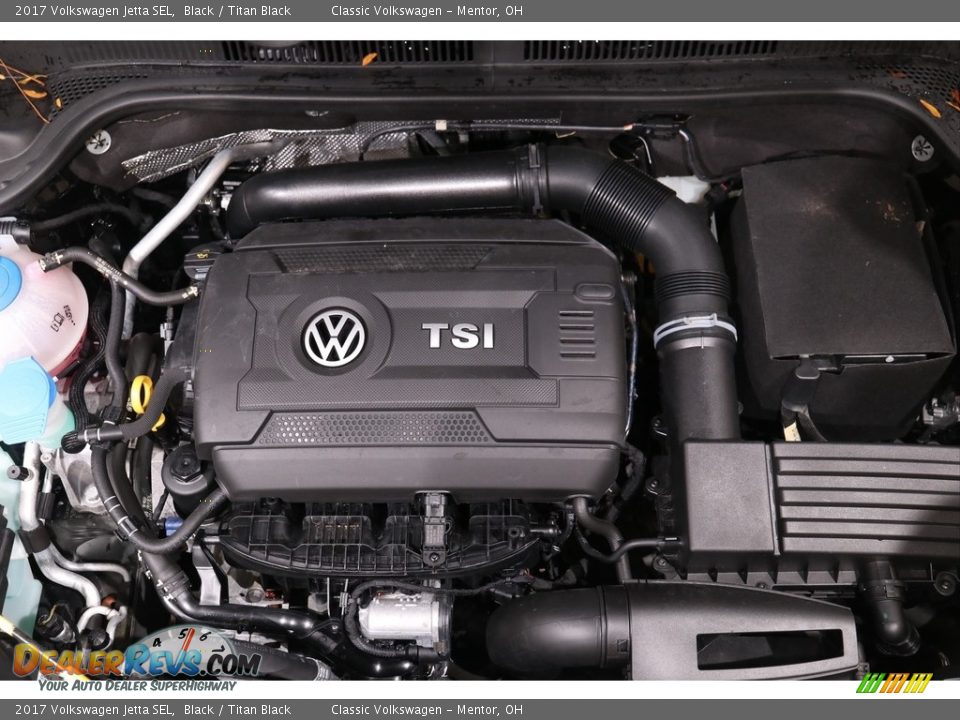 2017 Volkswagen Jetta SEL Black / Titan Black Photo #22