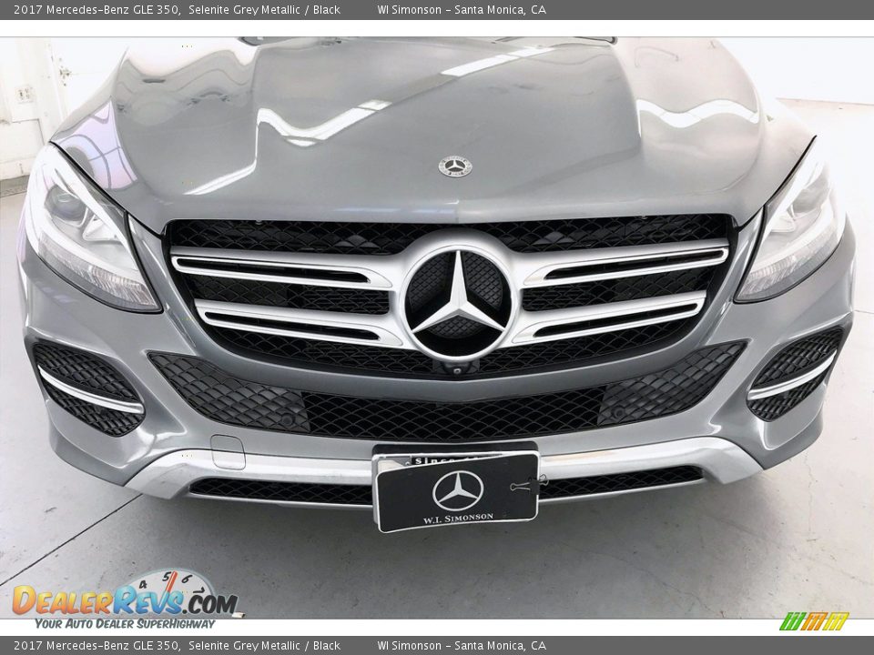 2017 Mercedes-Benz GLE 350 Selenite Grey Metallic / Black Photo #30