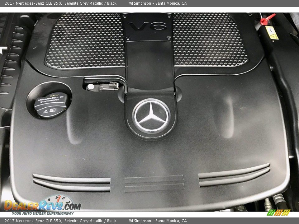 2017 Mercedes-Benz GLE 350 Selenite Grey Metallic / Black Photo #32