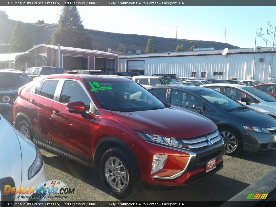 2019 Mitsubishi Eclipse Cross ES Red Diamond / Black Photo #1