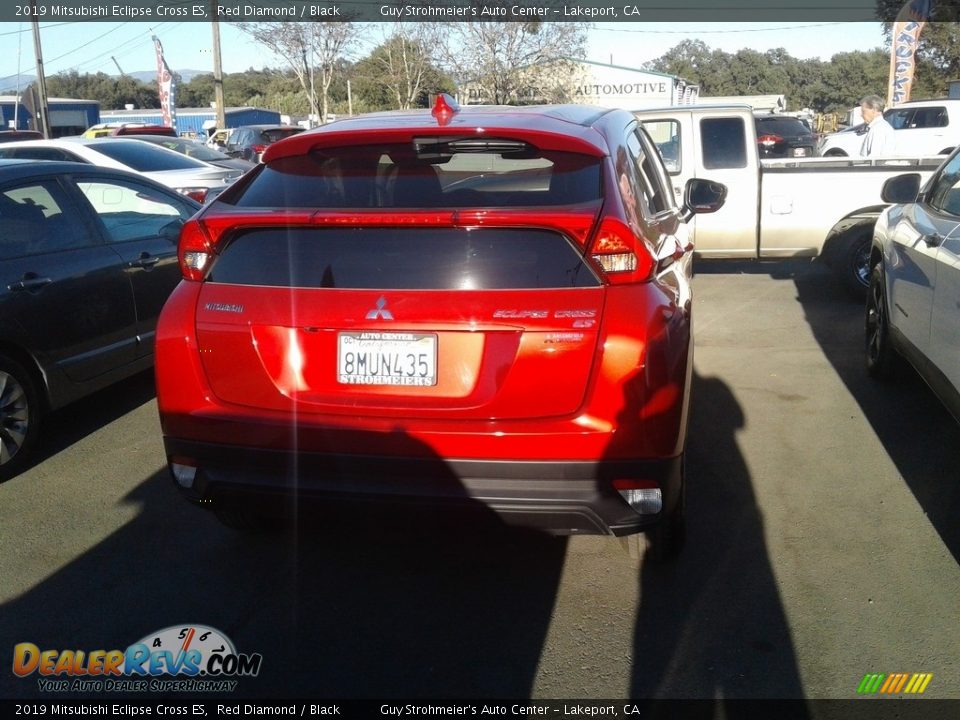 2019 Mitsubishi Eclipse Cross ES Red Diamond / Black Photo #5