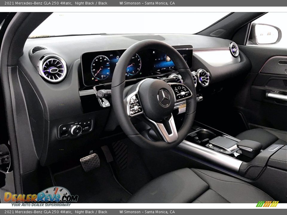 2021 Mercedes-Benz GLA 250 4Matic Night Black / Black Photo #4