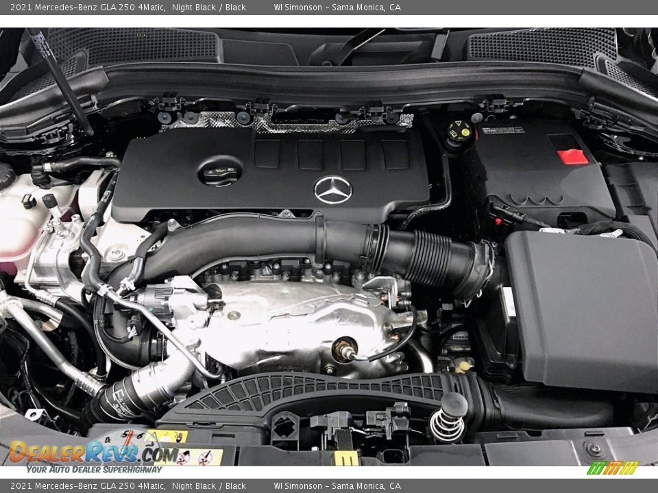 2021 Mercedes-Benz GLA 250 4Matic Night Black / Black Photo #8